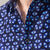 Oceanic Geometry Elegance Short Sleeve Button-Down Shirt_6774