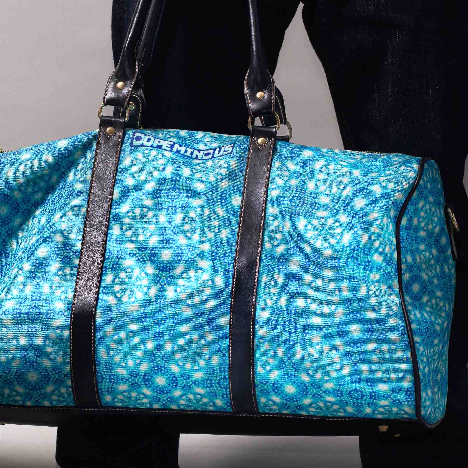 Diamond Blue Travel Bag (Model 1639)