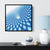 Dreamstate Blue Square Framed Canvas (#4489)