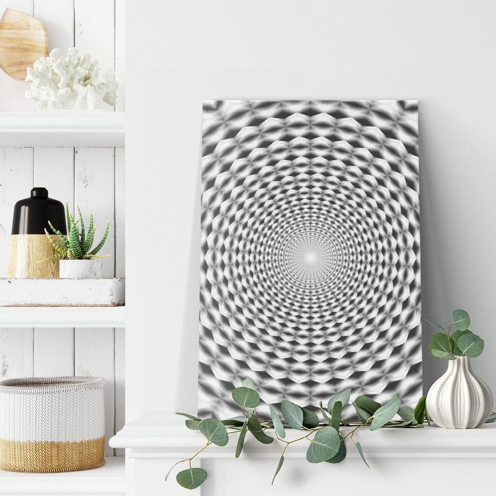 Timeless Sacred Geometry Rectangle Canvas Wrap (#4121)